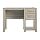 Sierra Ridge Levi Single Pedestal Kids’ Desk with 2 Drawers - Light Walnut