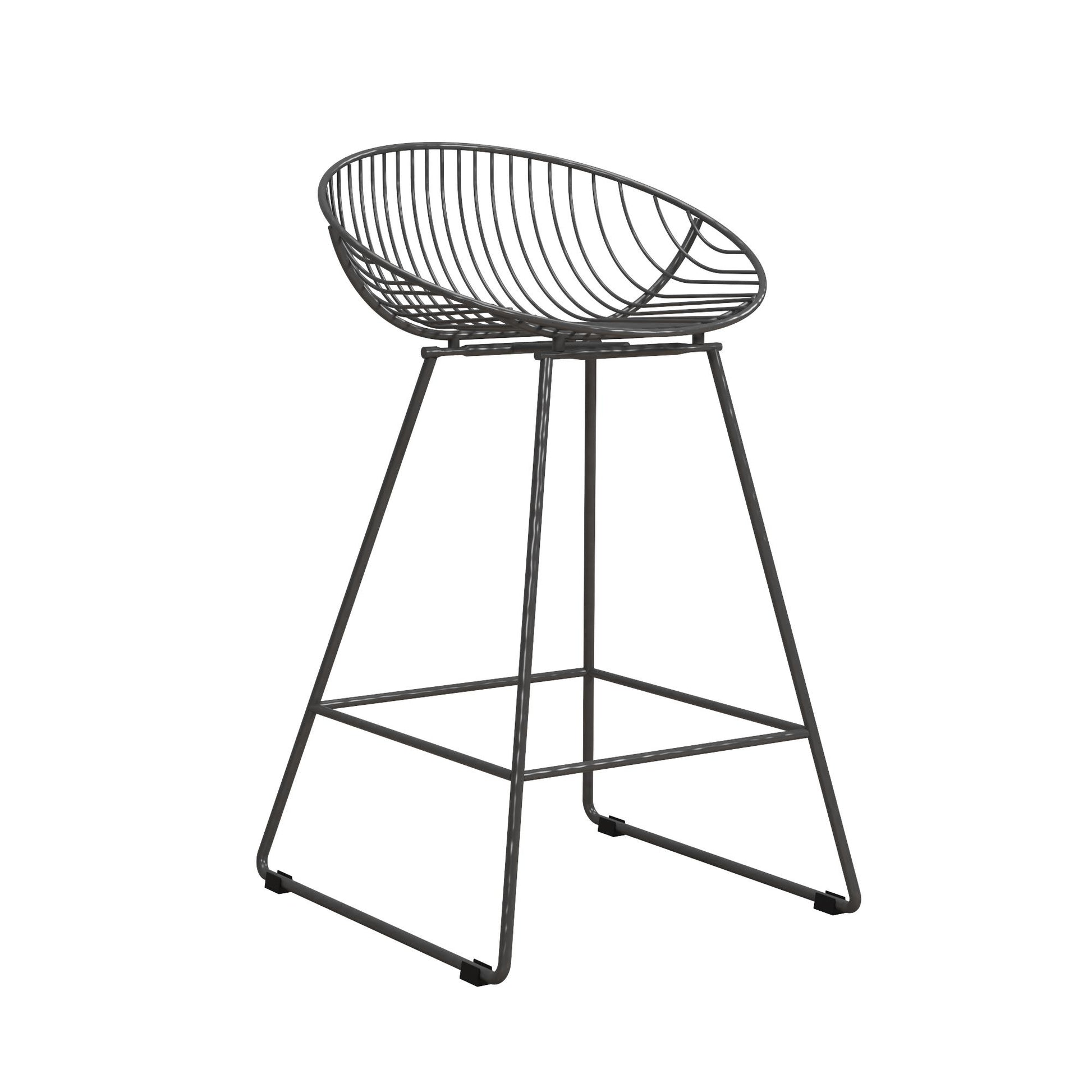 Ellis Wire Counter Stool - Gray