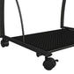 Sheldon Mobile Computer Desk - Black