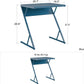 Regal Laptop Couch Desk &amp; Accent Table, Blue - Blue