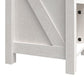 Farmington Rustic Farmhouse Nightstand with 1 Drawer - Ivory Oak