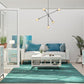 Melbourne End Table with LED Lighting and Glass Shelf - White