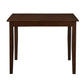 Redmond 5 Piece Traditional Dining Set with Table and 4 Chairs - Espresso