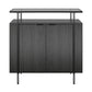 Ameriwood Home Lakeland Bar Cabinet, Black Oak - Black Oak