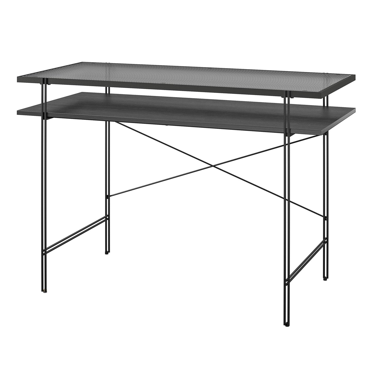Ameriwood Home Lakeland Computer Desk, Black Oak - Black Oak
