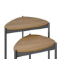 Tallulah Nesting Tables - Gray