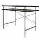 Ameriwood Home Lakeland Computer Desk, Black Oak - Black Oak