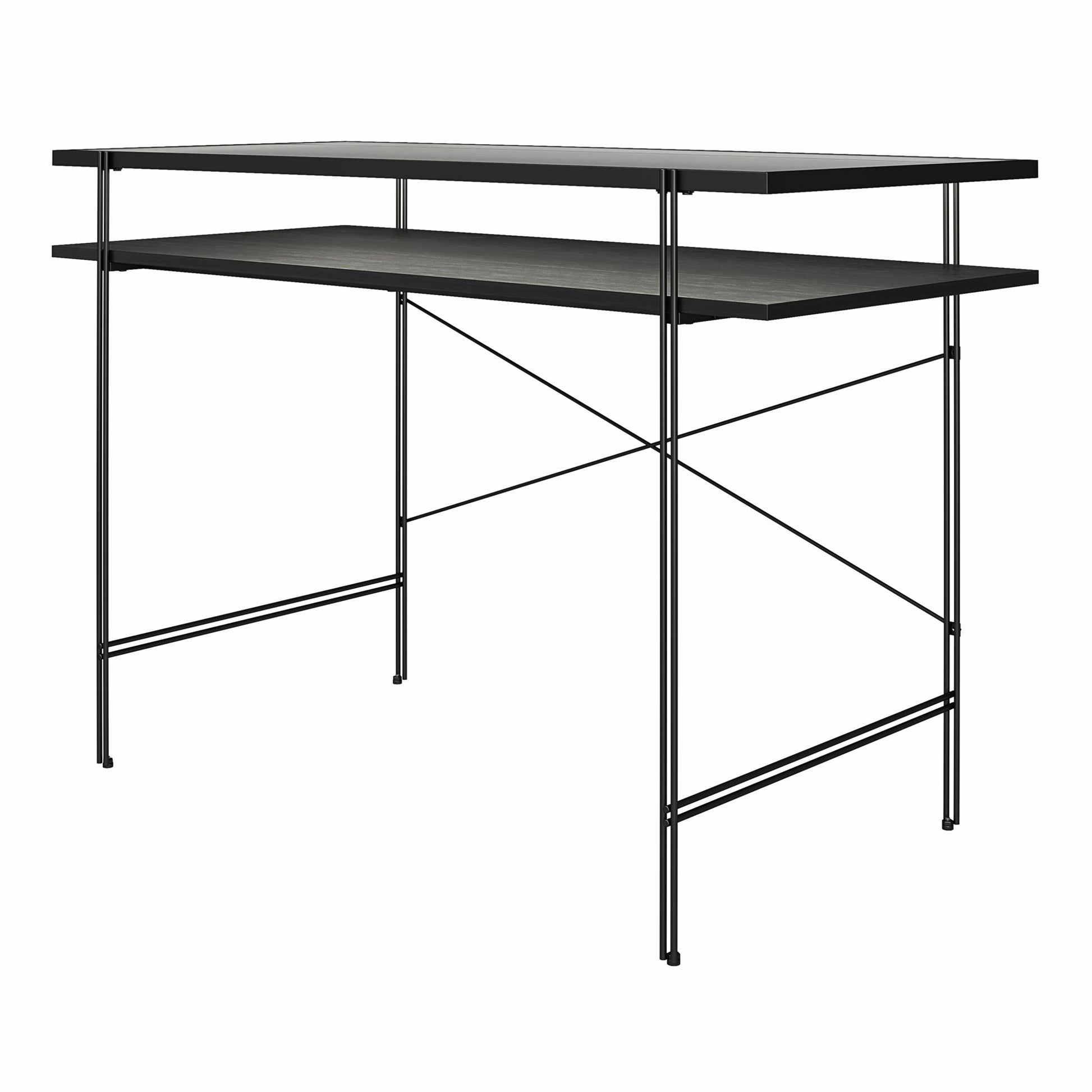 Ameriwood Home Lakeland Computer Desk, Black Oak - Black Oak