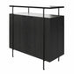 Ameriwood Home Lakeland Bar Cabinet, Black Oak - Black Oak
