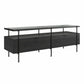 Ameriwood Home Lakeland TV Stand for TVs up to 60", Black Oak - Black Oak