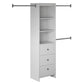 Beckett Closet Storage Organizer  - Dove Gray