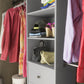 Beckett Closet Storage Organizer  - Dove Gray