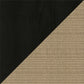 Kelly 6 Drawer Dresser, Faux Rattan & Black Oak - Black Oak