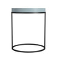 Perry Round Accent Table - Powder Blue