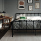 Mainstays Farmhouse Metal Bed, King, Black - Black - King