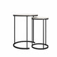 Camdale Nesting Coffee Table and End Table 4 Piece Set - Ivory Pine