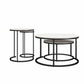 Camdale Nesting Coffee Table and End Table 4 Piece Set - Ivory Pine