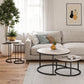 Camdale Nesting Coffee Table and End Table 4 Piece Set - Ivory Pine