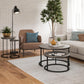 Camdale Nesting Coffee Table and End Table 4 Piece Set - Gray Oak