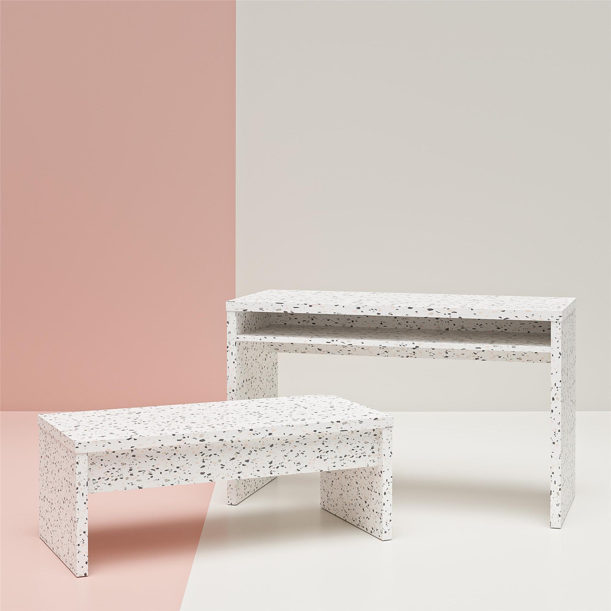 Winston Lift Top Coffee Table, Terrazzo - Terrazzo