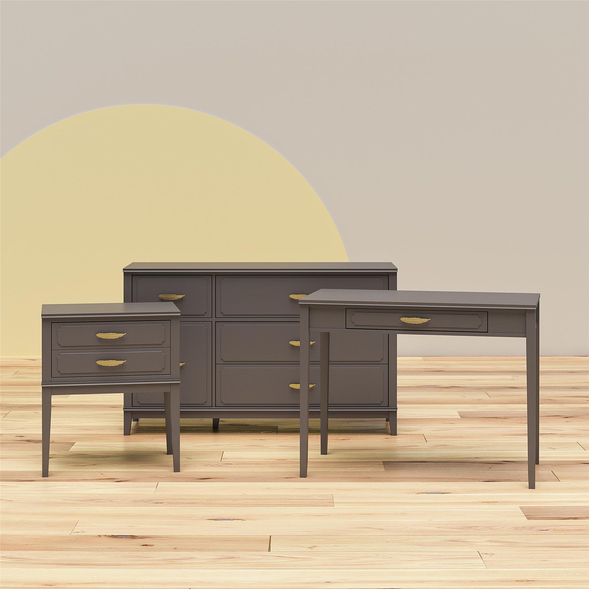 Stella Accent Table, Graphite Gray - Graphite Grey