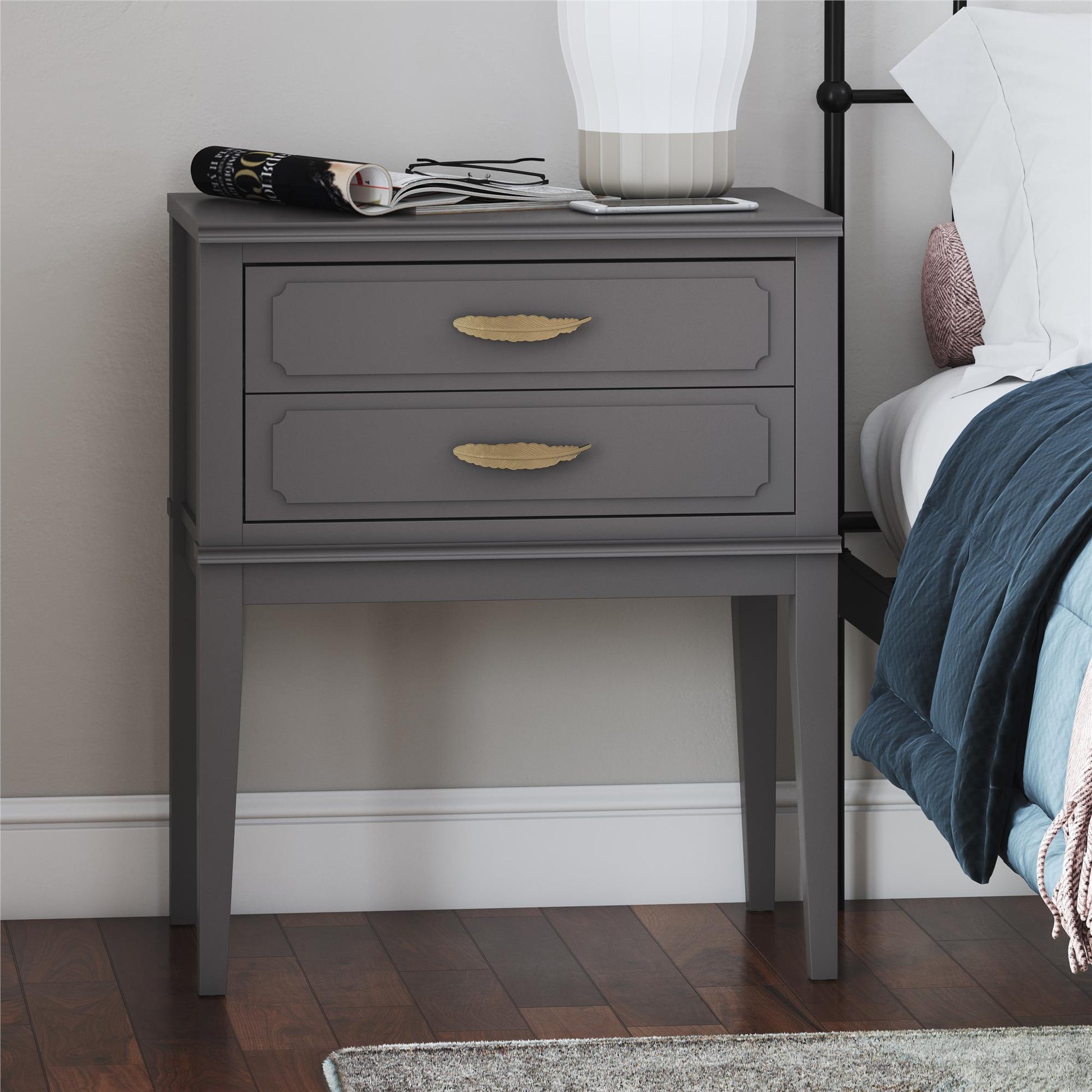 Stella Accent Table, Graphite Gray - Graphite Grey
