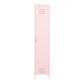 Cache 1 Door Tall Single Metal Locker Style Storage Cabinet, Bashful Pink - Bashful