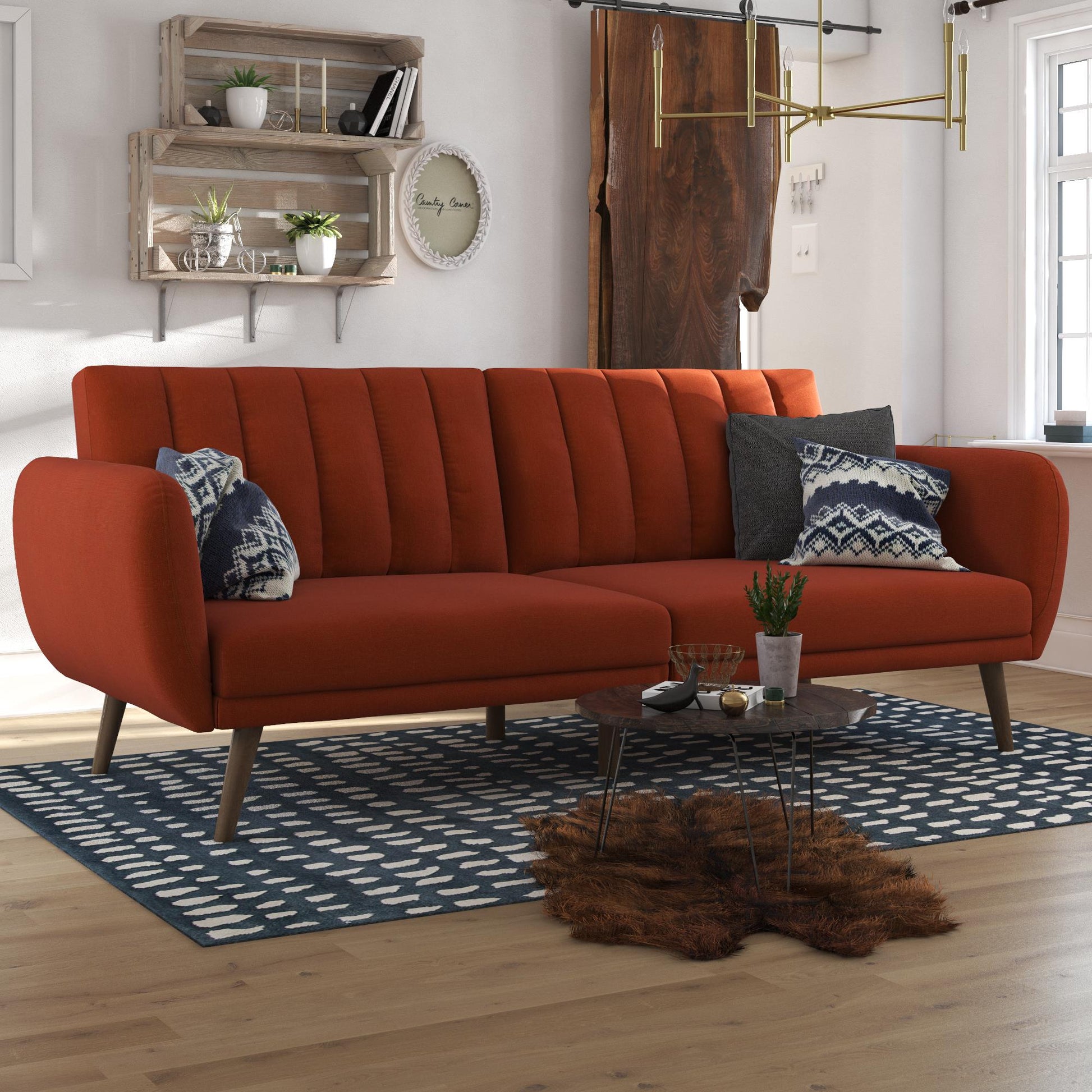 Brittany Futon - Orange