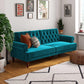 Upholstered Cassidy Futon - Blue