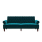 Upholstered Cassidy Futon - Green