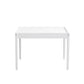 Hunter 3-Piece Kiddy Table and Chair Kids Set - White