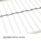 Better Homes & Gardens Twin Daybed with Trundle, Off White Metal - White
