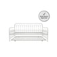 Bright Pop Metal Daybed with Trundle - White - Twin
