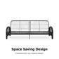 Aiden Metal Full Size Futon Frame with Multiple Reclining Positions - Black