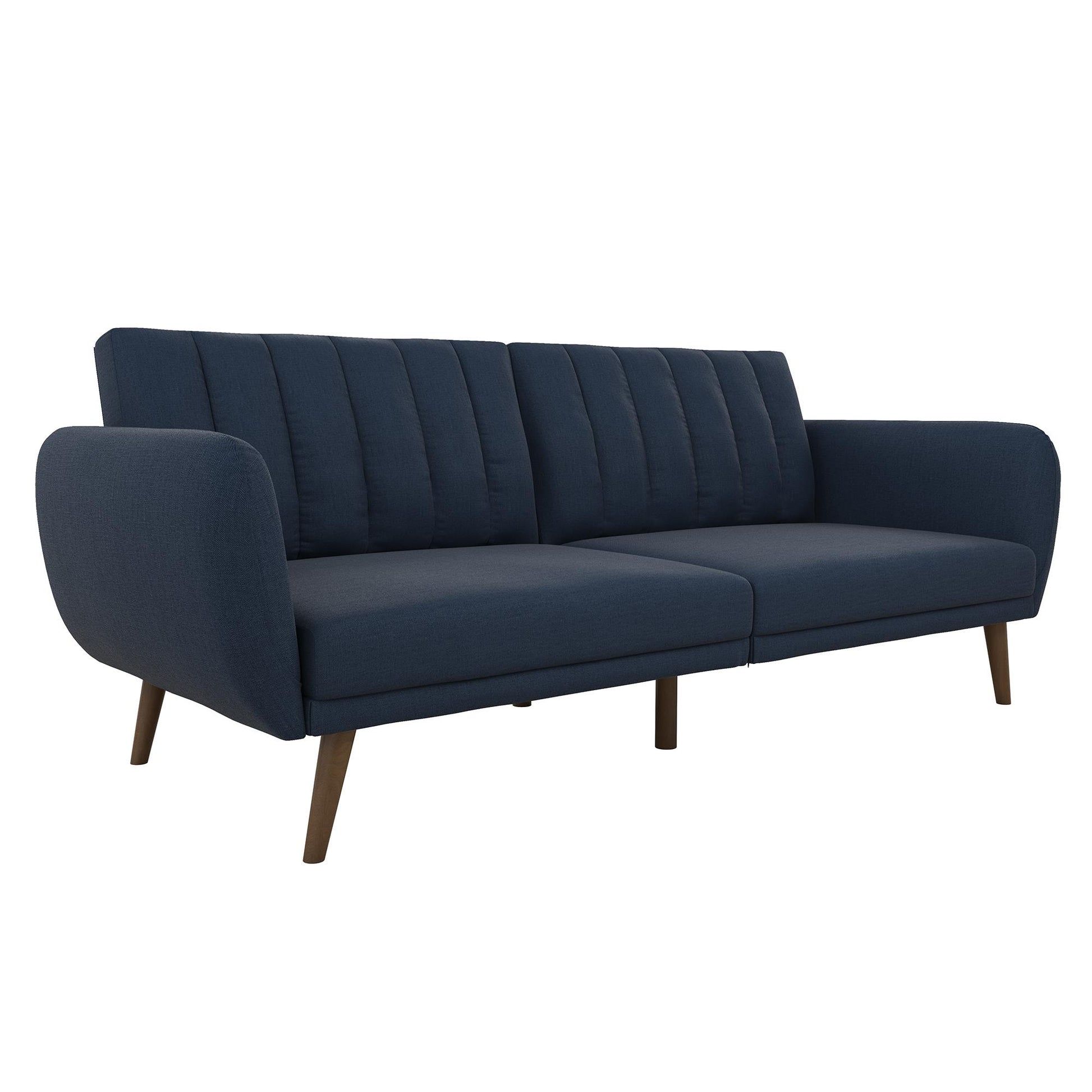 Brittany Futon - Navy Linen