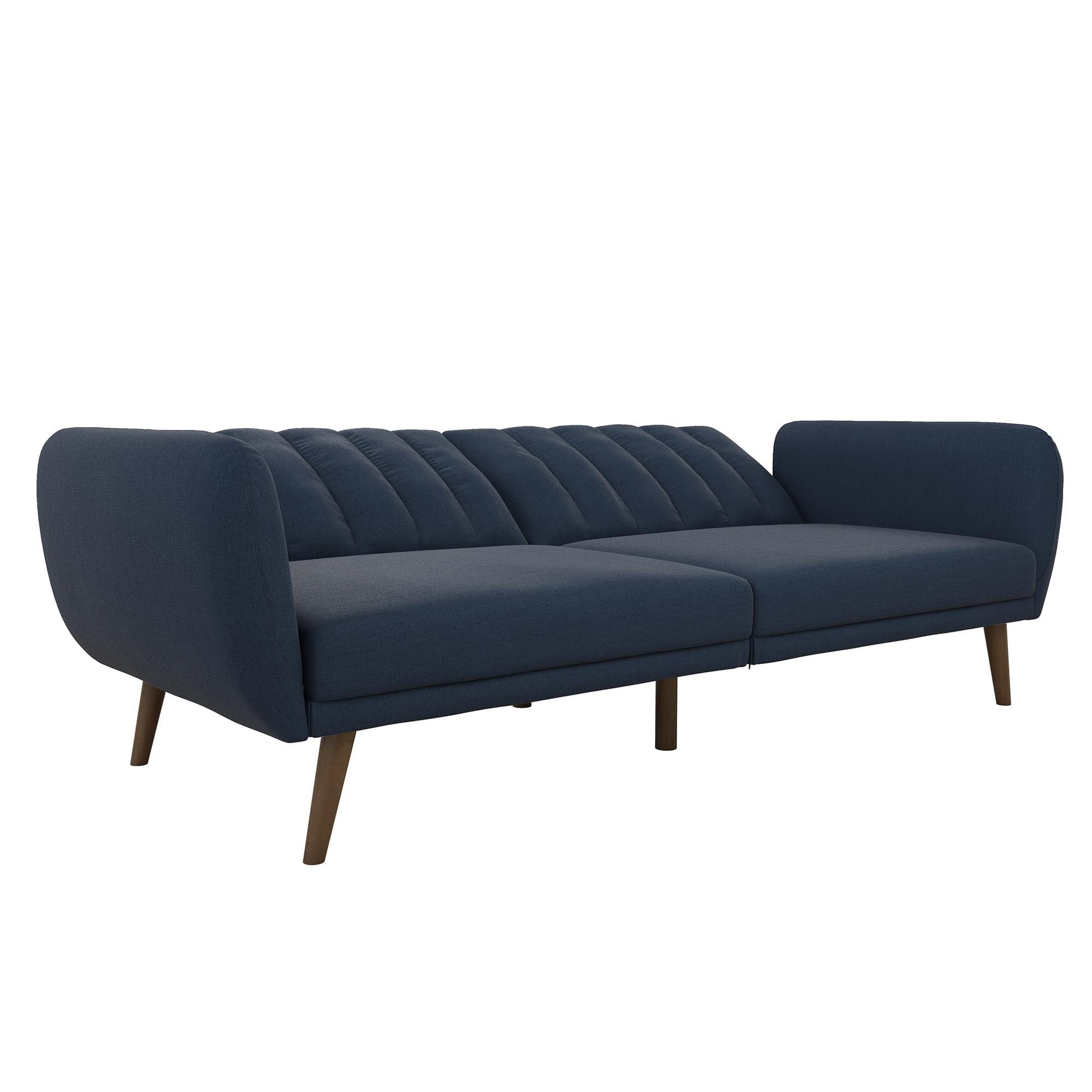 Brittany Futon - Navy Linen