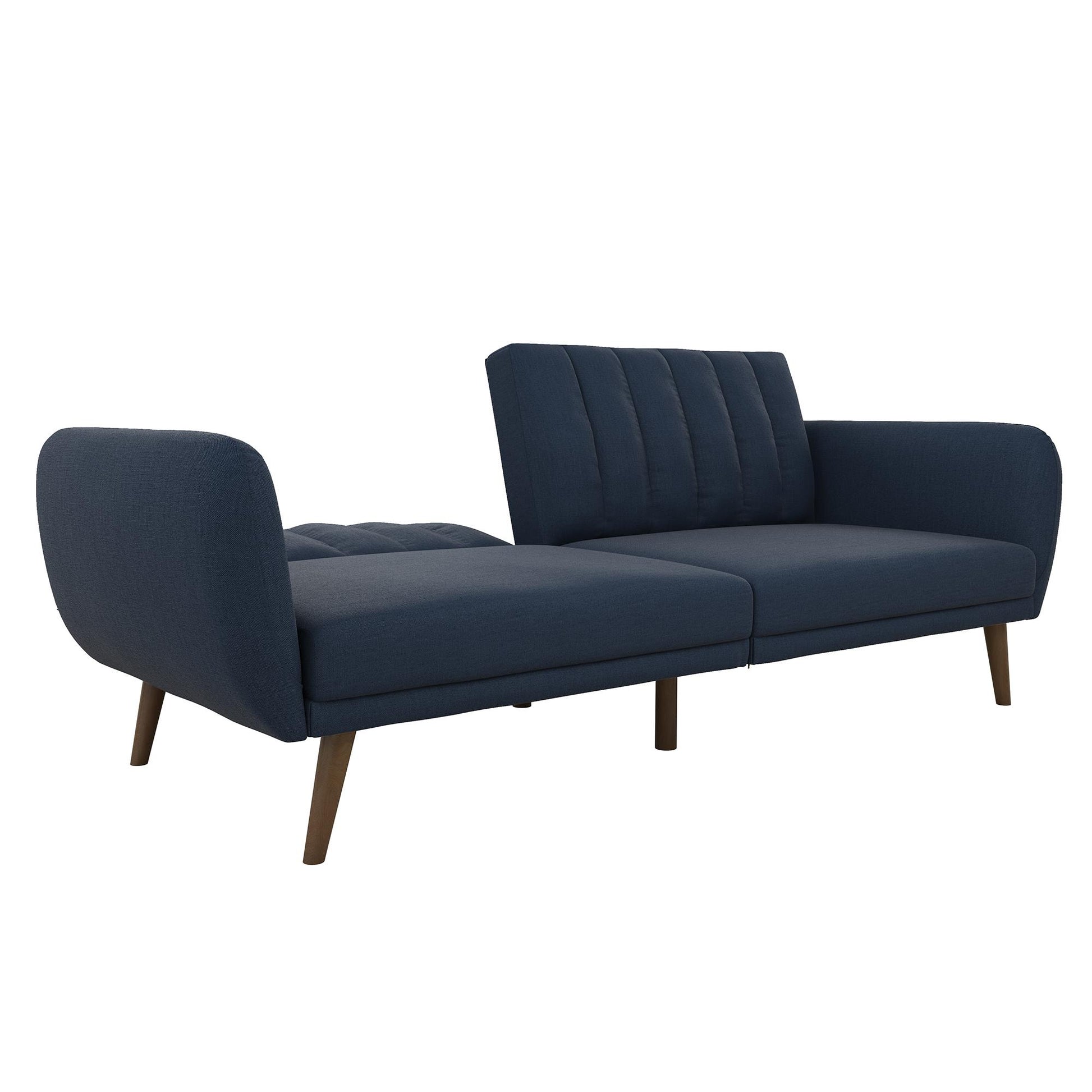 Brittany Futon - Navy Linen