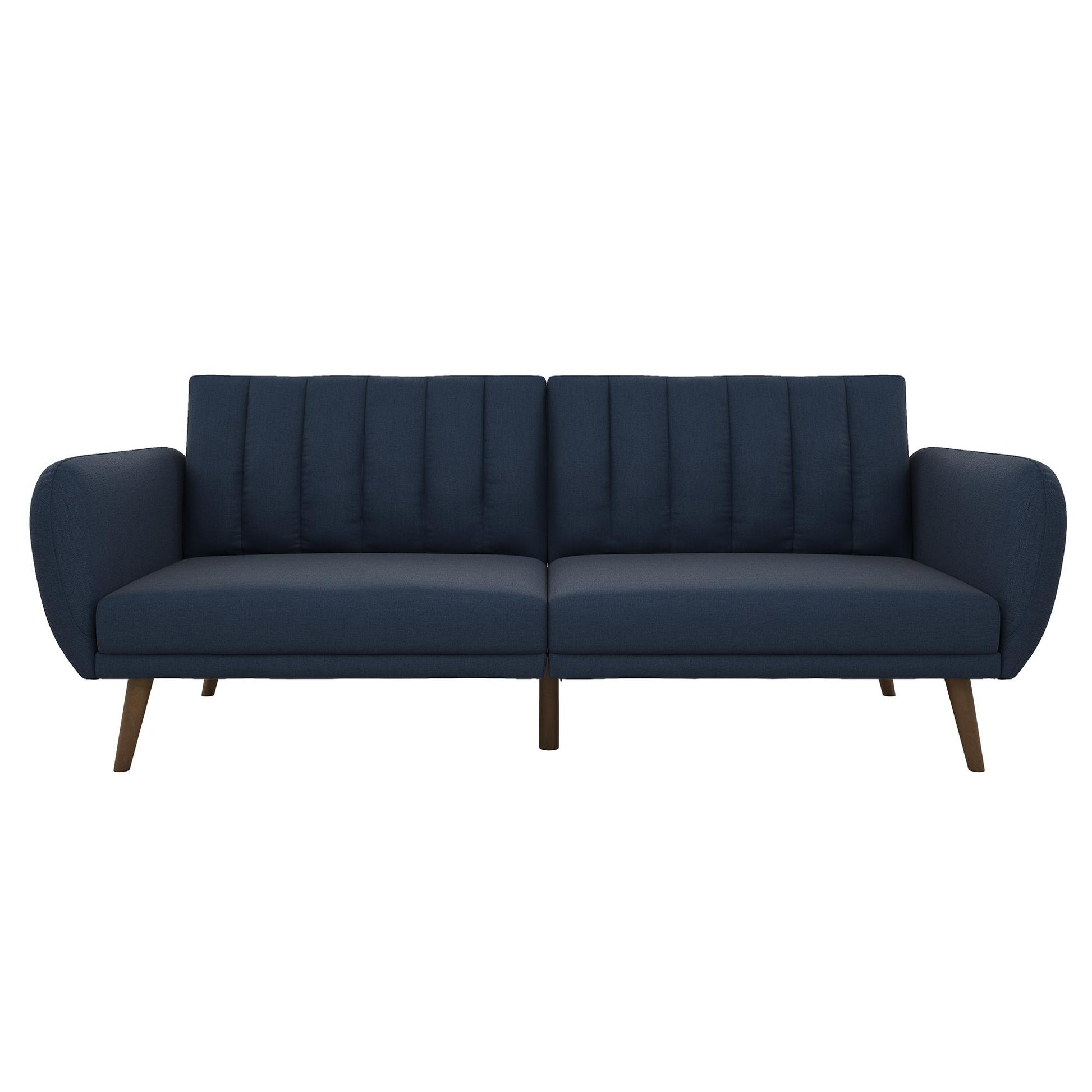 Brittany Futon - Navy Linen