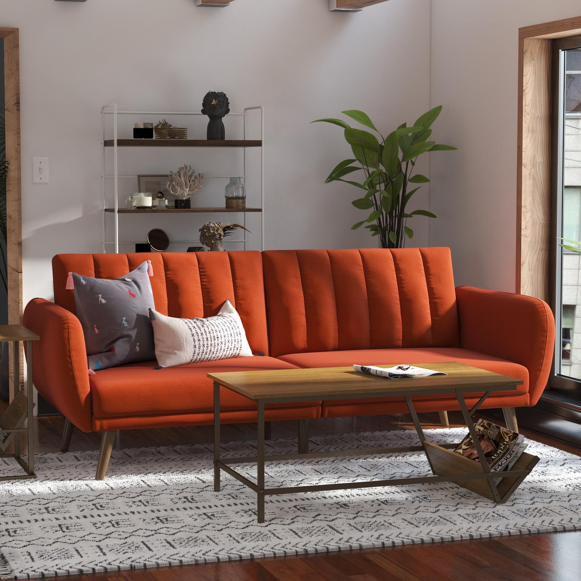 Brittany Futon - Orange