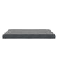 Lexi 6 Inch Quilted Thermobonded High Density Polyester Fill Futon Mattress - Gray - Full