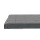 Lexi 6 Inch Quilted Thermobonded High Density Polyester Fill Futon Mattress - Gray - Full
