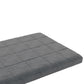 Lexi 6 Inch Quilted Thermobonded High Density Polyester Fill Futon Mattress - Gray - Full