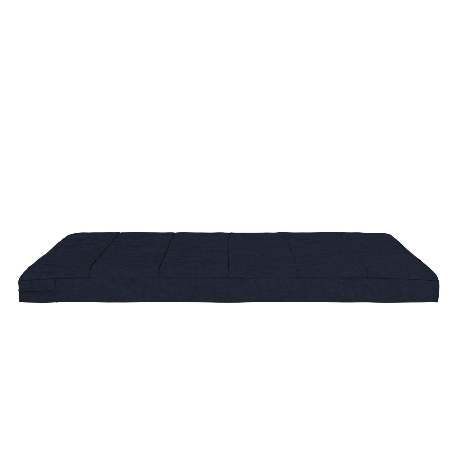 Lexi 6 Inch Quilted Thermobonded High Density Polyester Fill Futon Mattress - Blue - Full