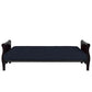Lexi 6 Inch Quilted Thermobonded High Density Polyester Fill Futon Mattress - Blue - Full