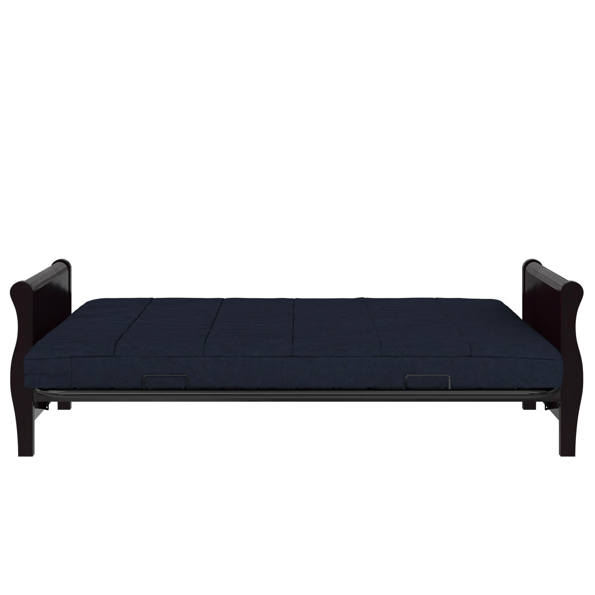 Lexi 6 Inch Quilted Thermobonded High Density Polyester Fill Futon Mattress - Blue - Full