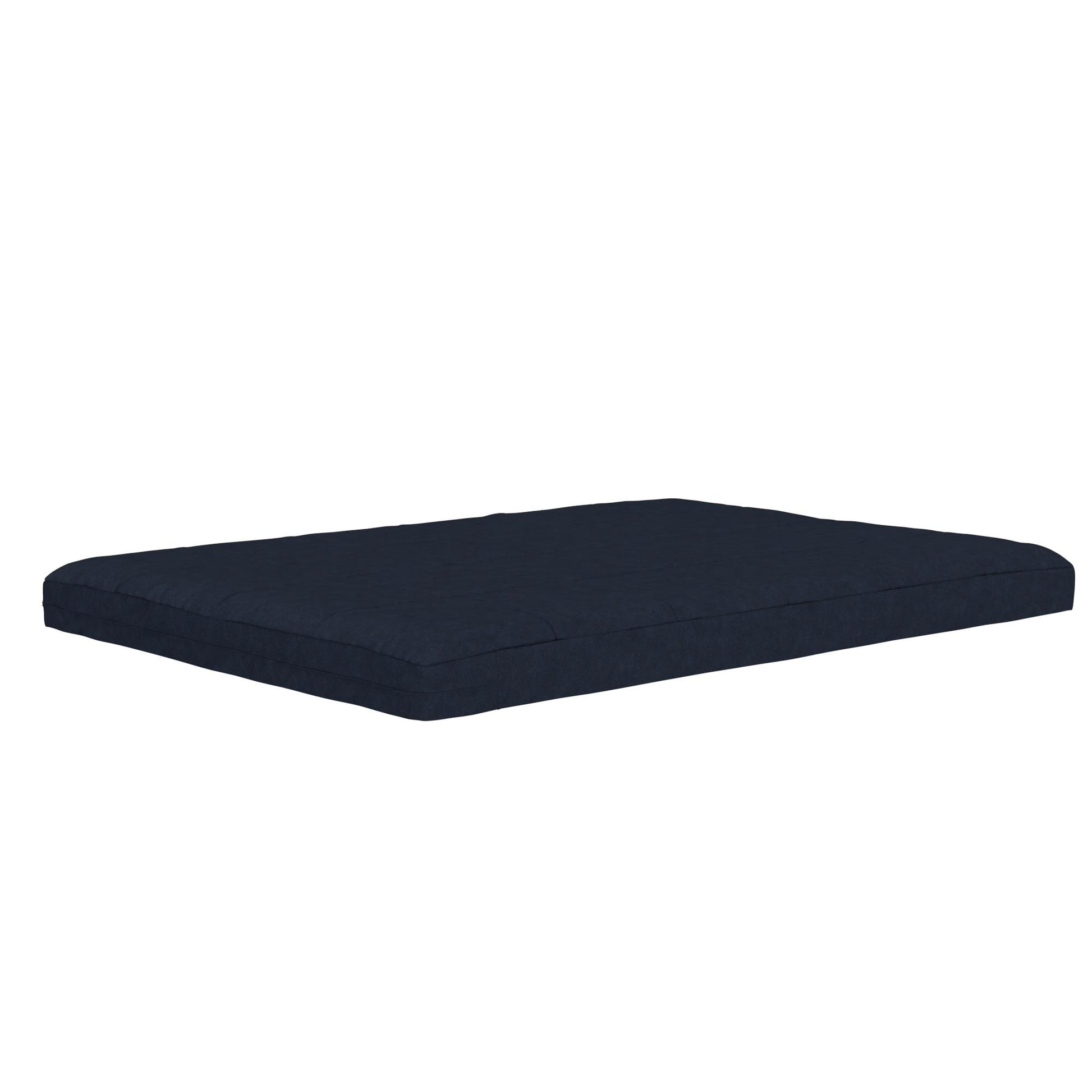 Lexi 6 Inch Quilted Thermobonded High Density Polyester Fill Futon Mattress - Blue - Full