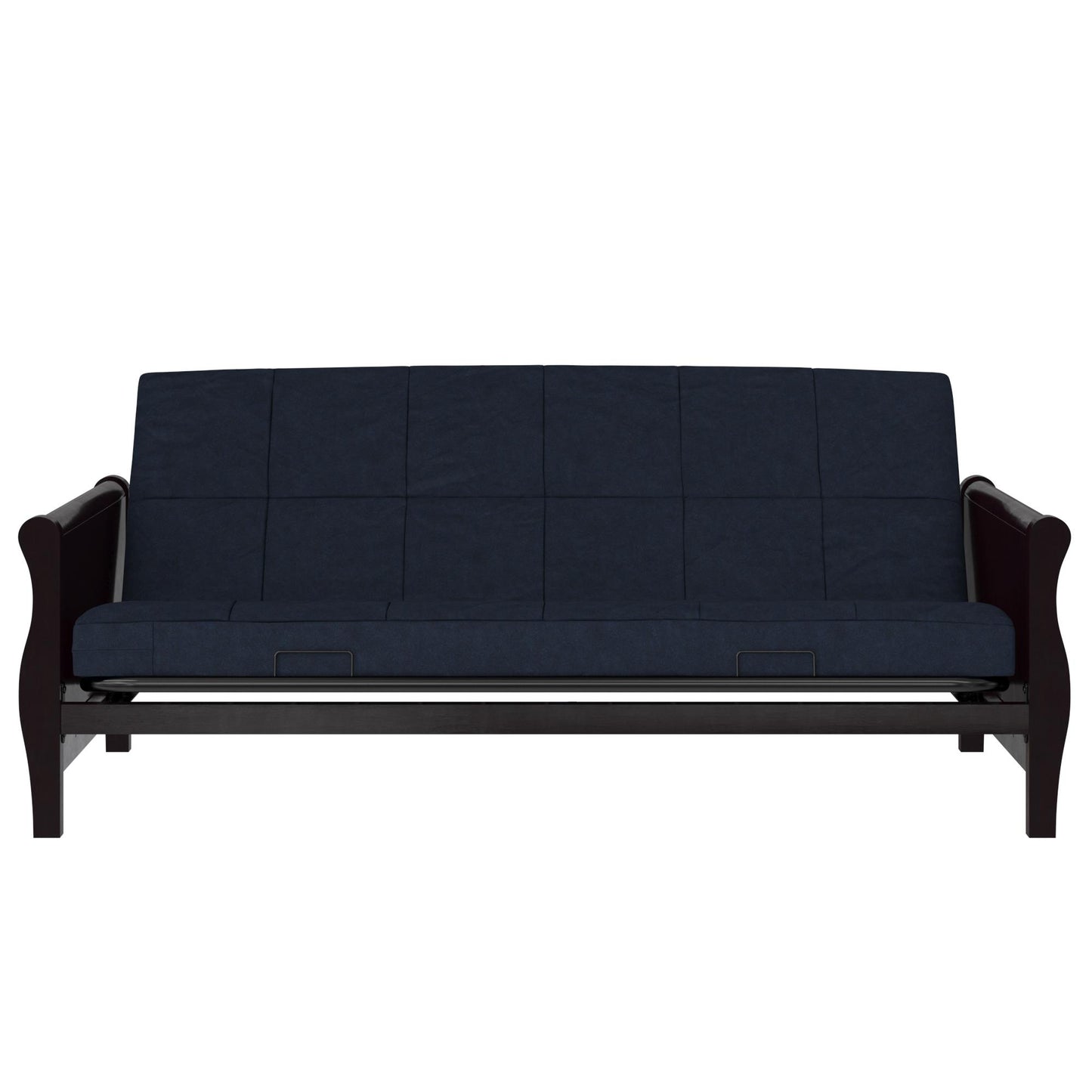 Lexi 6 Inch Quilted Thermobonded High Density Polyester Fill Futon Mattress - Blue - Full