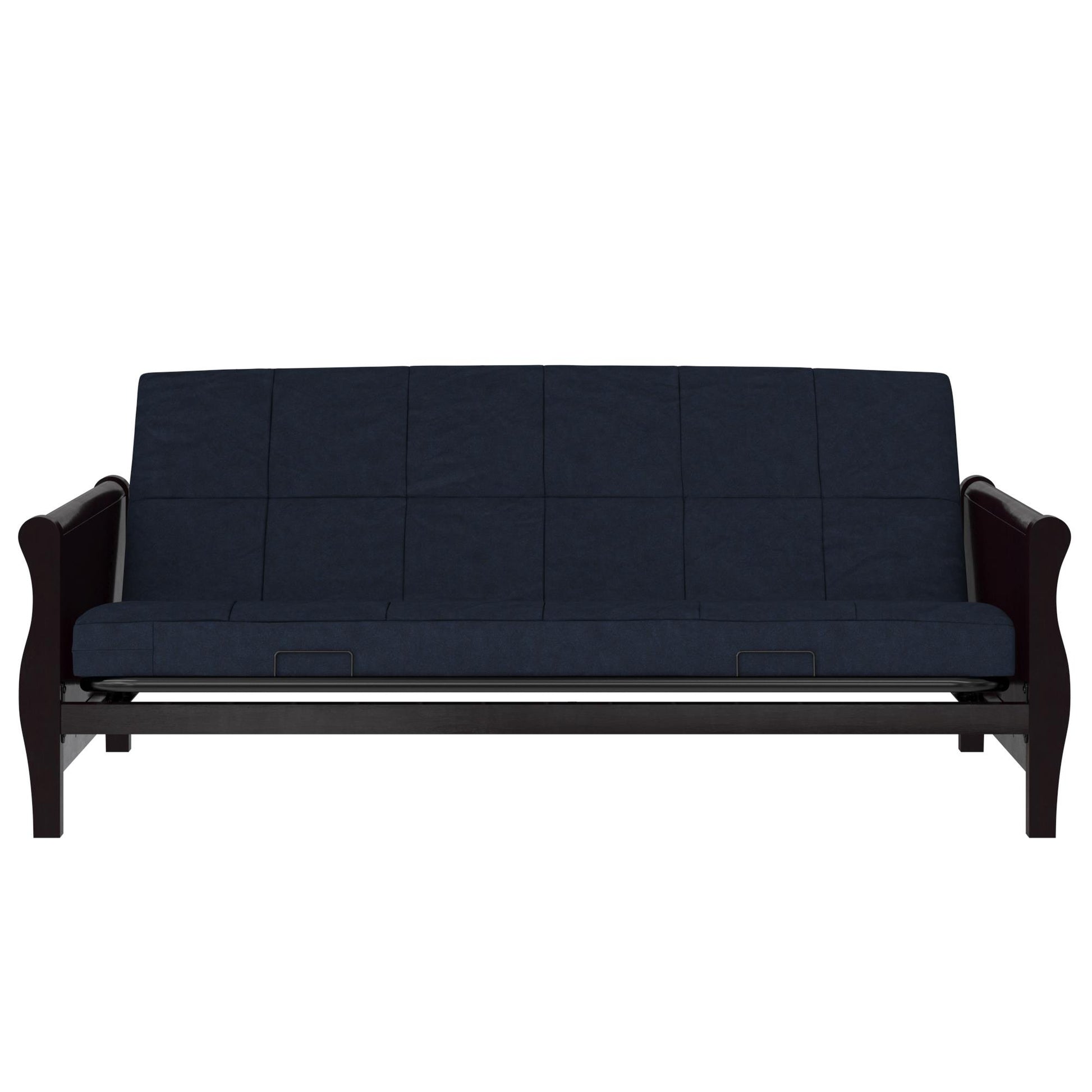 Lexi 6 Inch Quilted Thermobonded High Density Polyester Fill Futon Mattress - Blue - Full