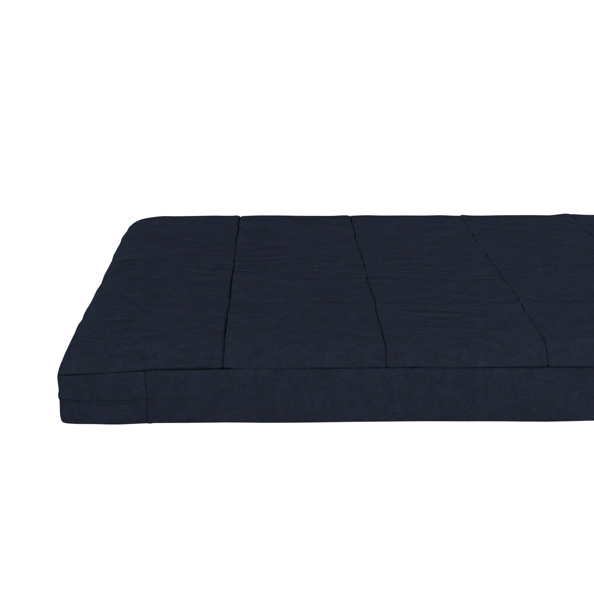 Lexi 6 Inch Quilted Thermobonded High Density Polyester Fill Futon Mattress - Blue - Full