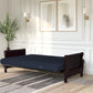 Lexi 6 Inch Quilted Thermobonded High Density Polyester Fill Futon Mattress - Blue - Full